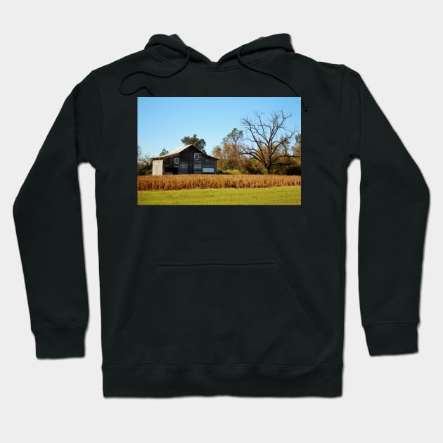 Barn Landscape Hoodie by Cynthia48